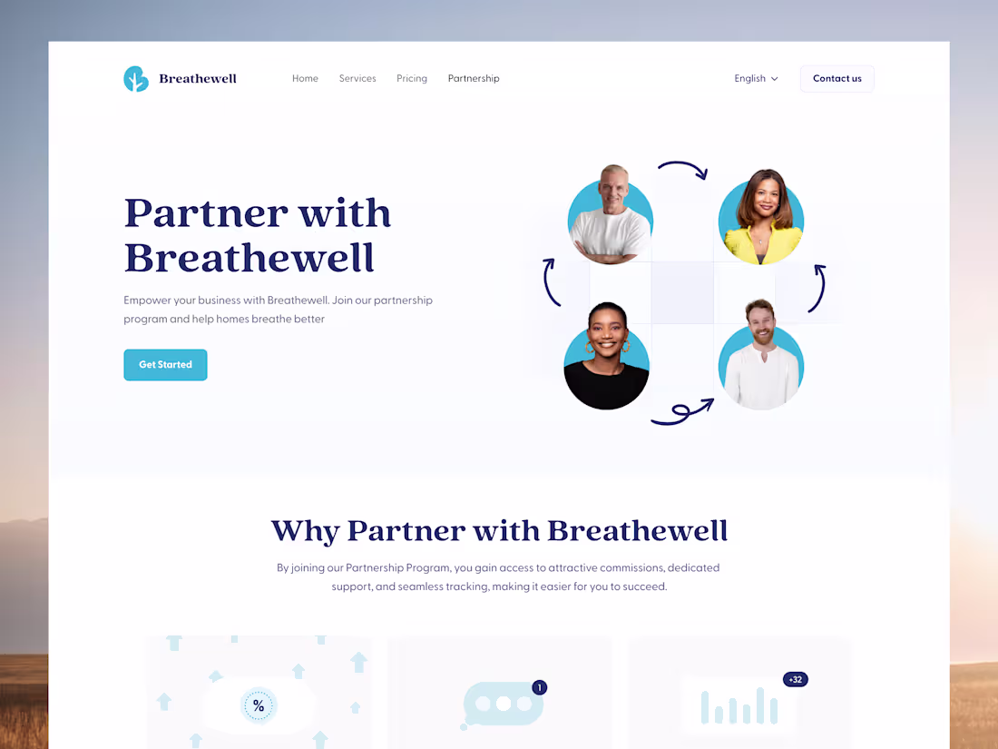 Cover image for Breathewell Website