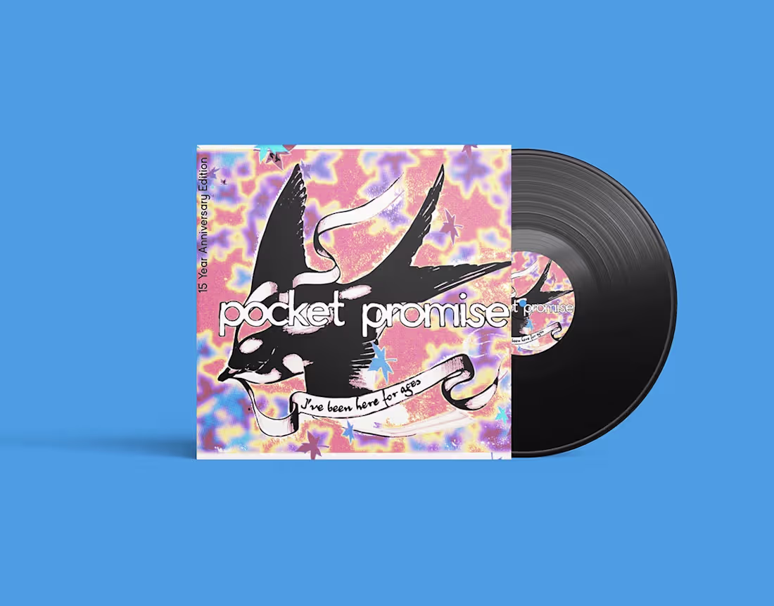 Cover image for Digipak and Vinyl Artwork Design for Pocket Promise