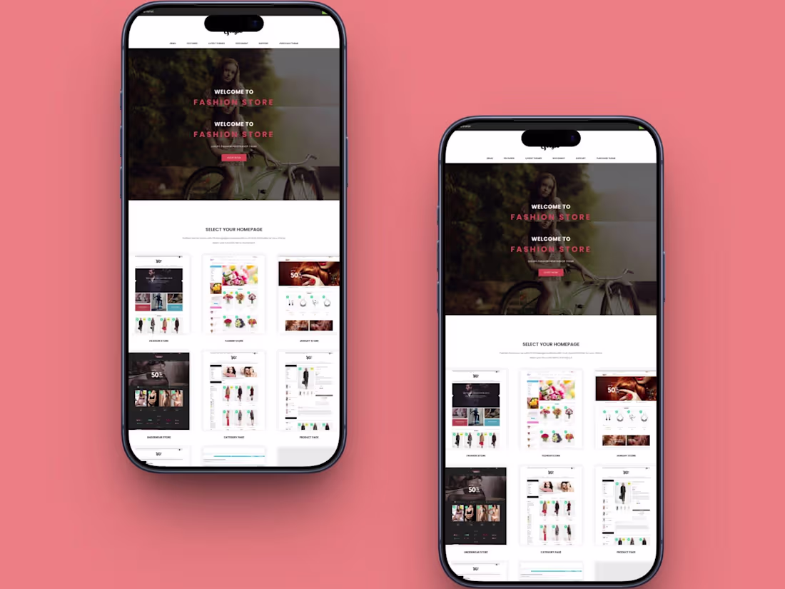 Cover image for Designed a clean, mobile-first eCommerce
