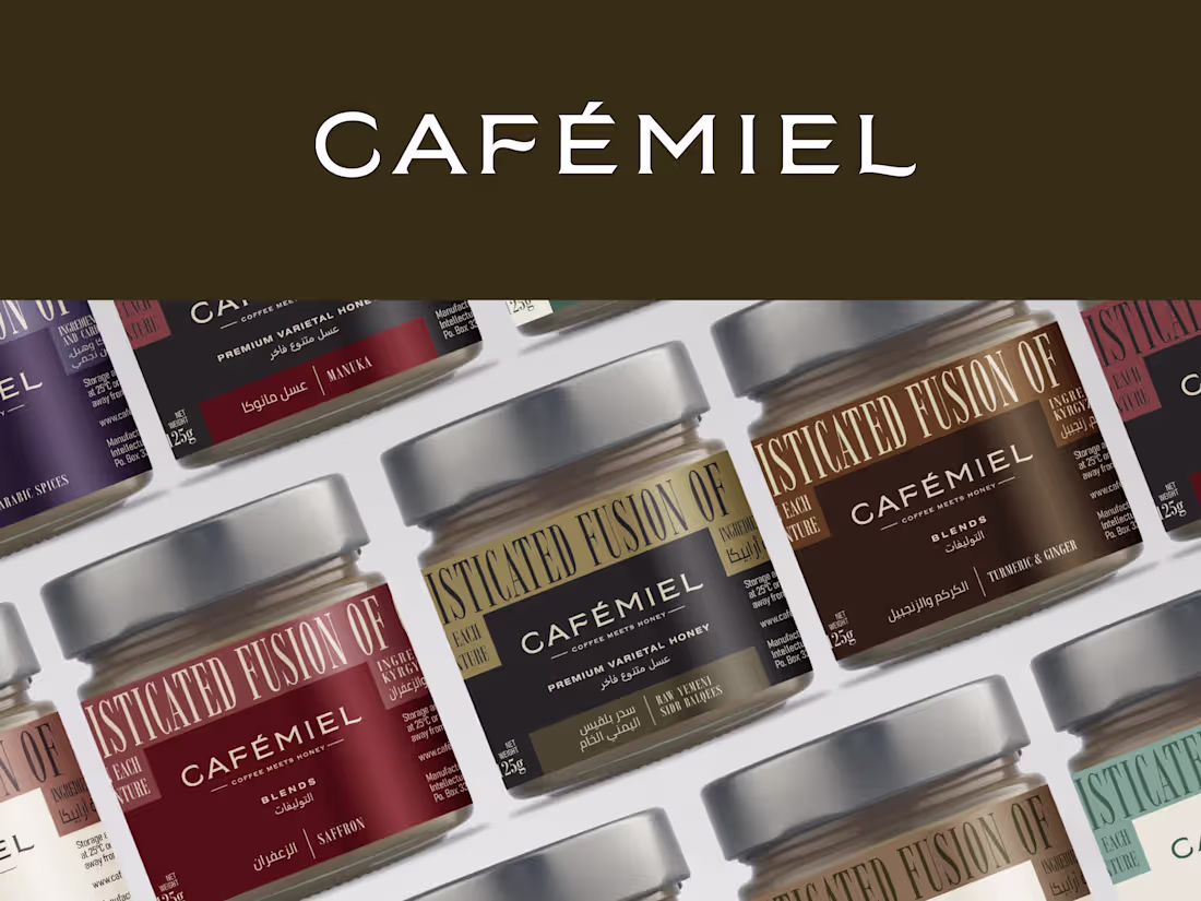 Cover image for Bespoke typographic logo for Café