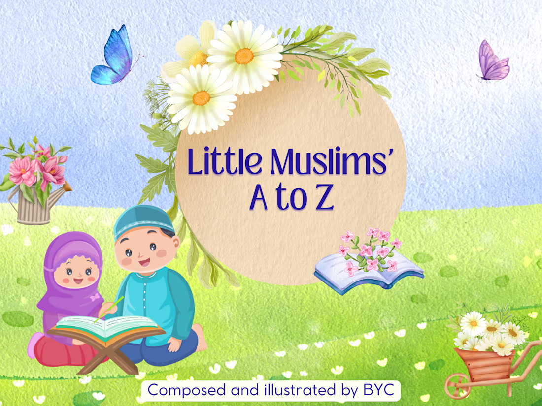 Cover image for book for kids designed