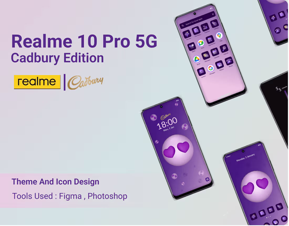 Cover image for THEME AND ICON DESIGN on Behance
