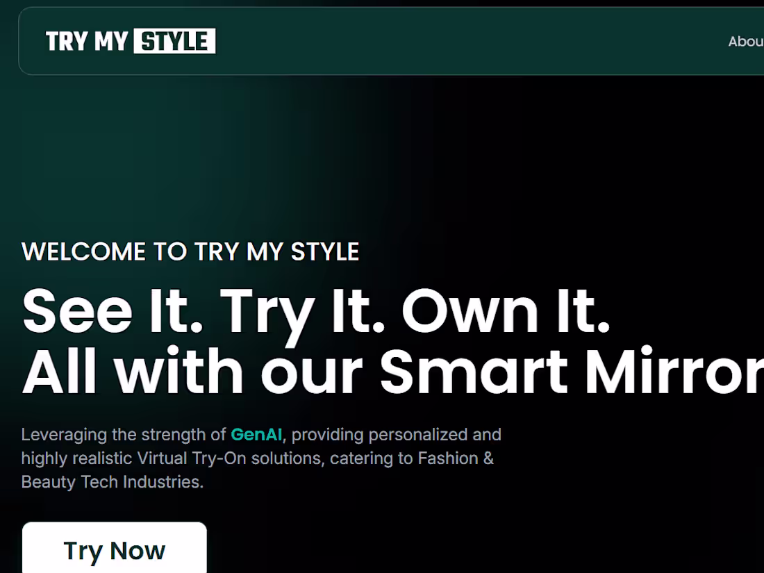 Cover image for Website Content for Try My Style