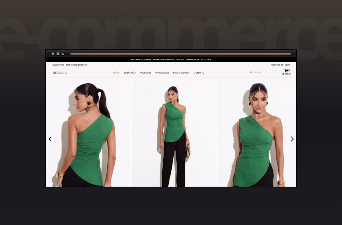 Cover image for E-commerce Design for Bekkas