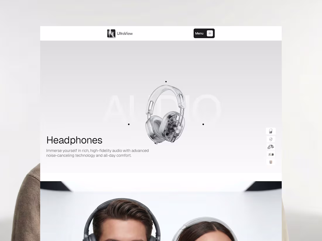 Cover image for UltraView Tech Showcase Template