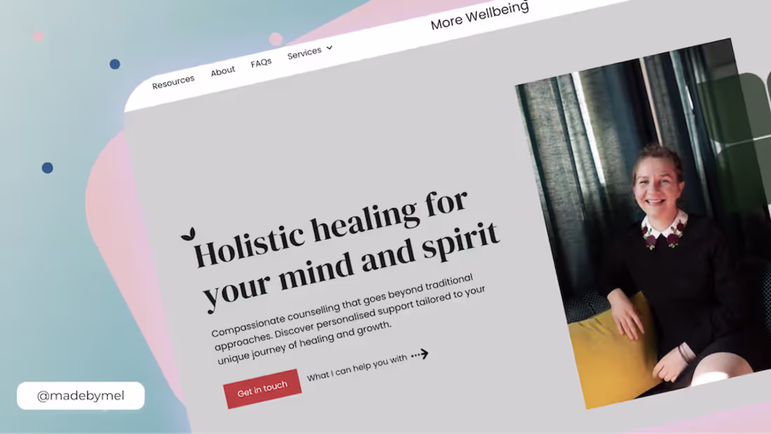 Cover image for Counseling Website Redesign for Authentic Engagement