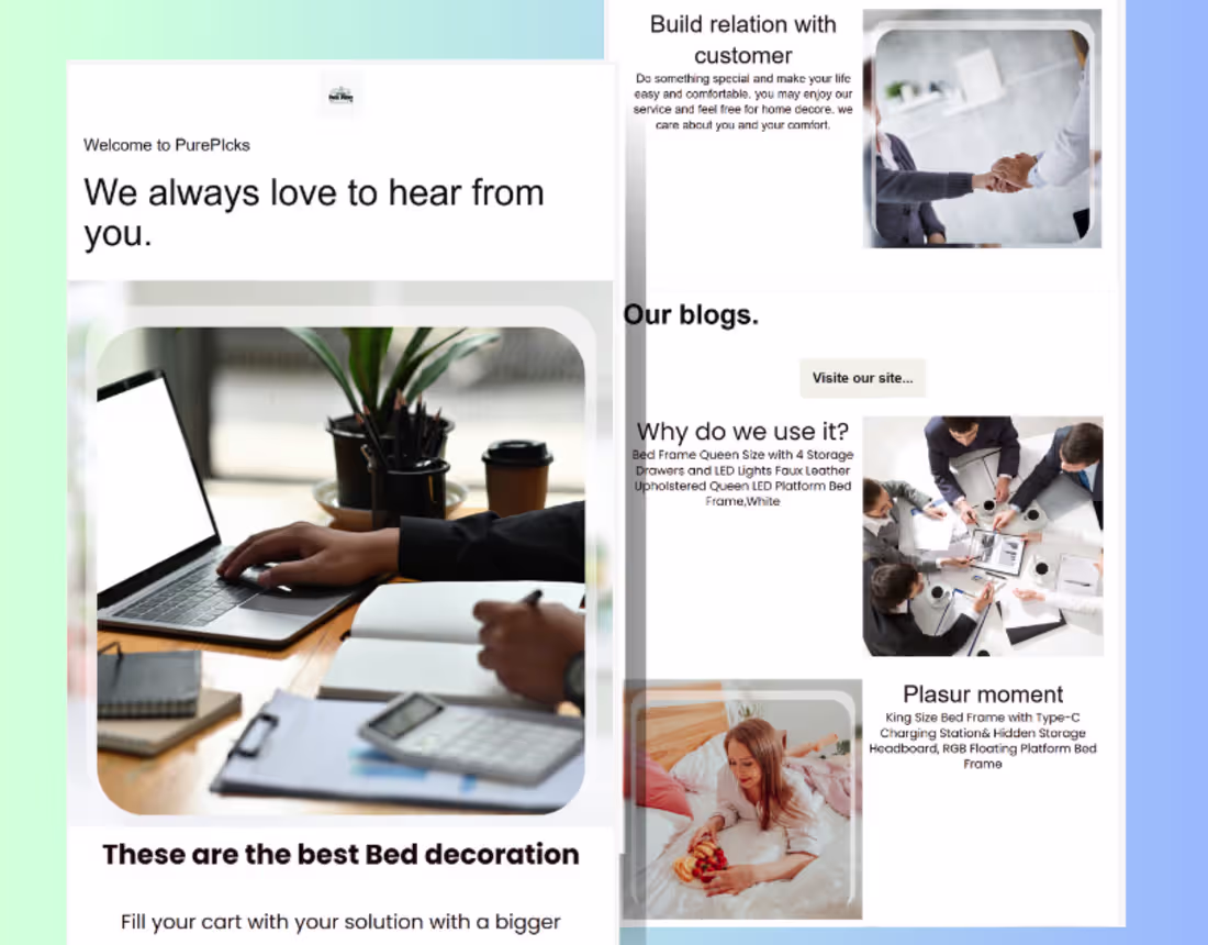 Cover image for Minimal Design Email