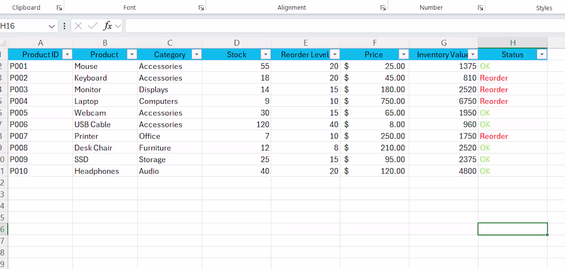 Cover image for Inventory tracker