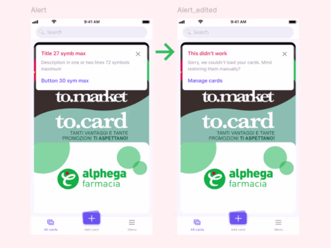 Cover image for User-friendly alert messages for an e-commerce app
