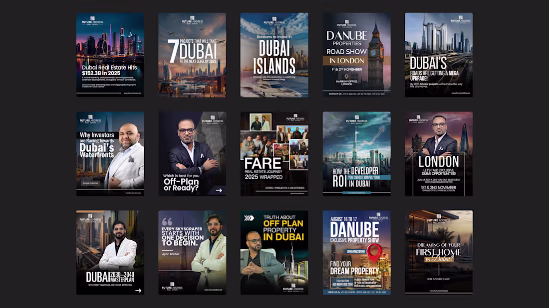 Cover image for Social Media Posts designed for