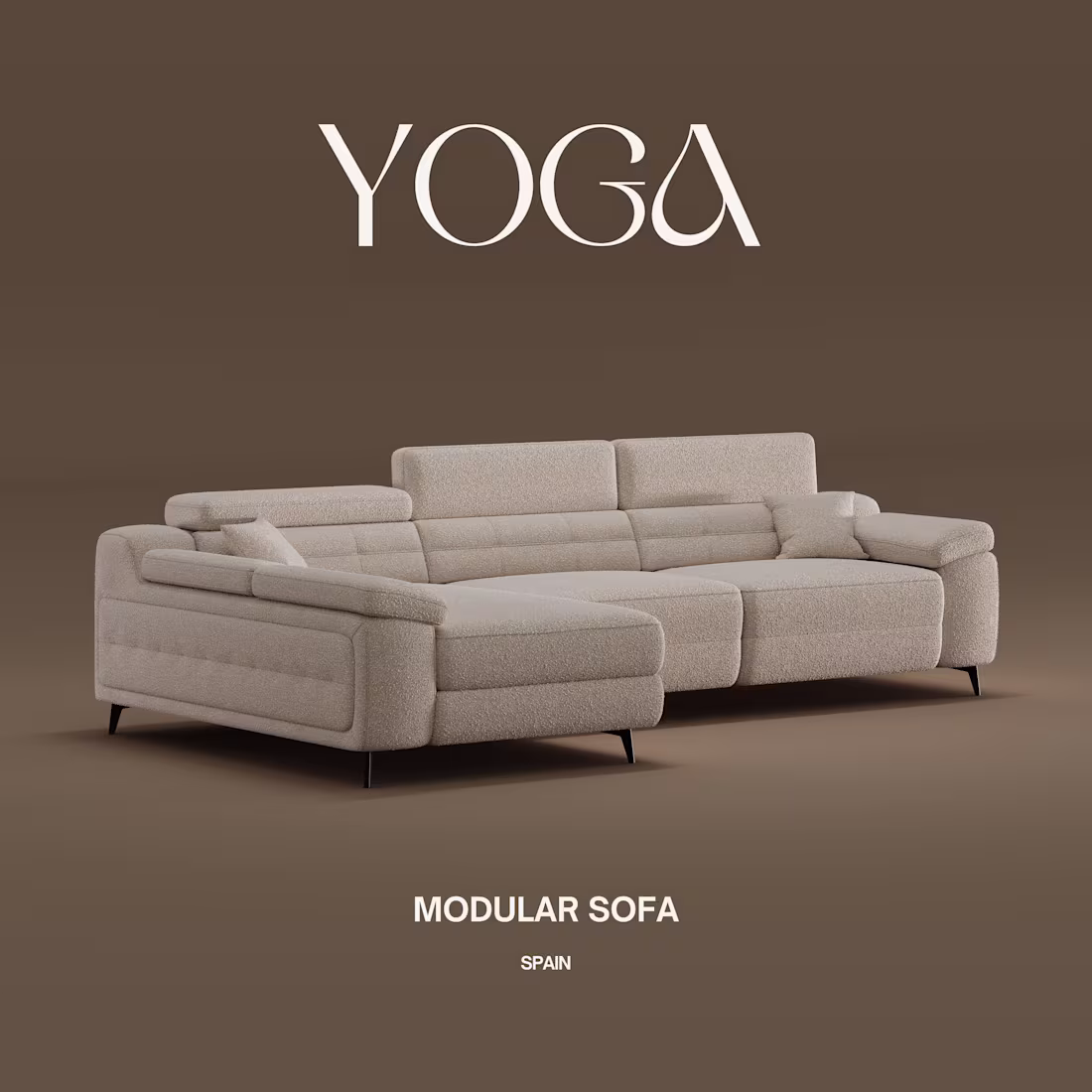 Cover image for Yoga modular sofa from Spain
Programm: