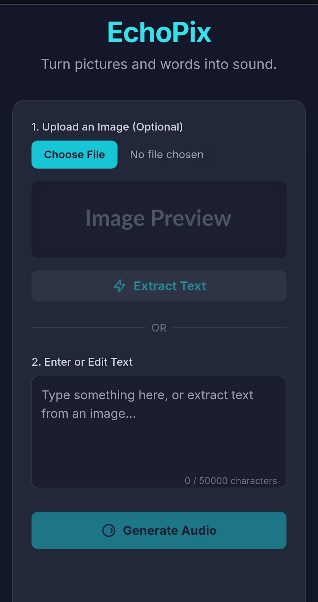 Cover image for AI-Powered Text-to-Audio App: Convert Notes to Clear Audio