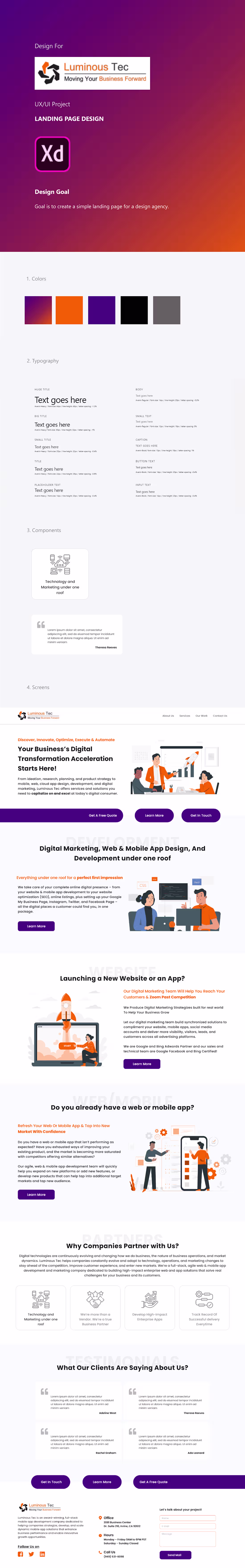 Cover image for Landing Page UI