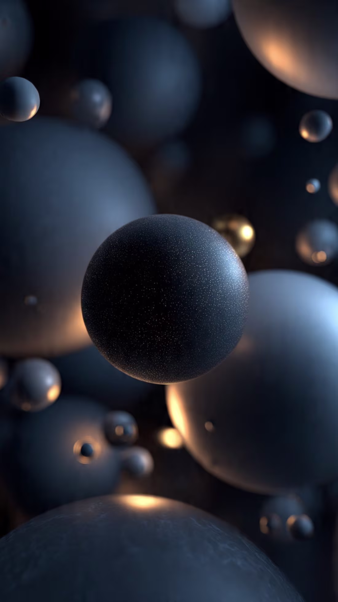 Cover image for *Dark Spheres 3D Render*