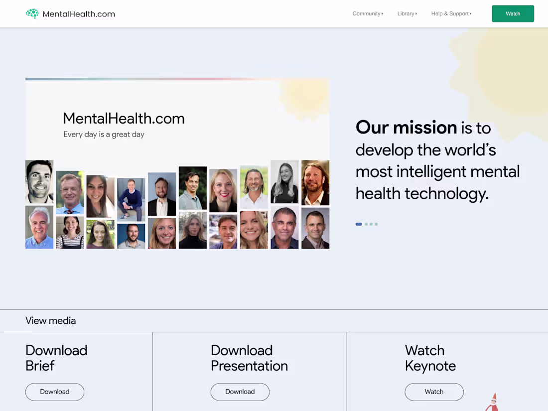 Cover image for Mentalhealth.com vision