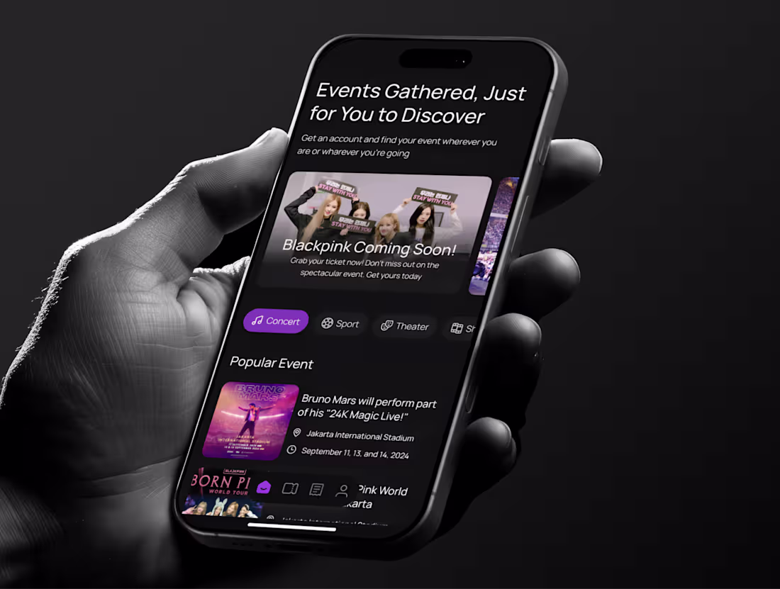 Cover image for Mobile Design of BigCrowd App