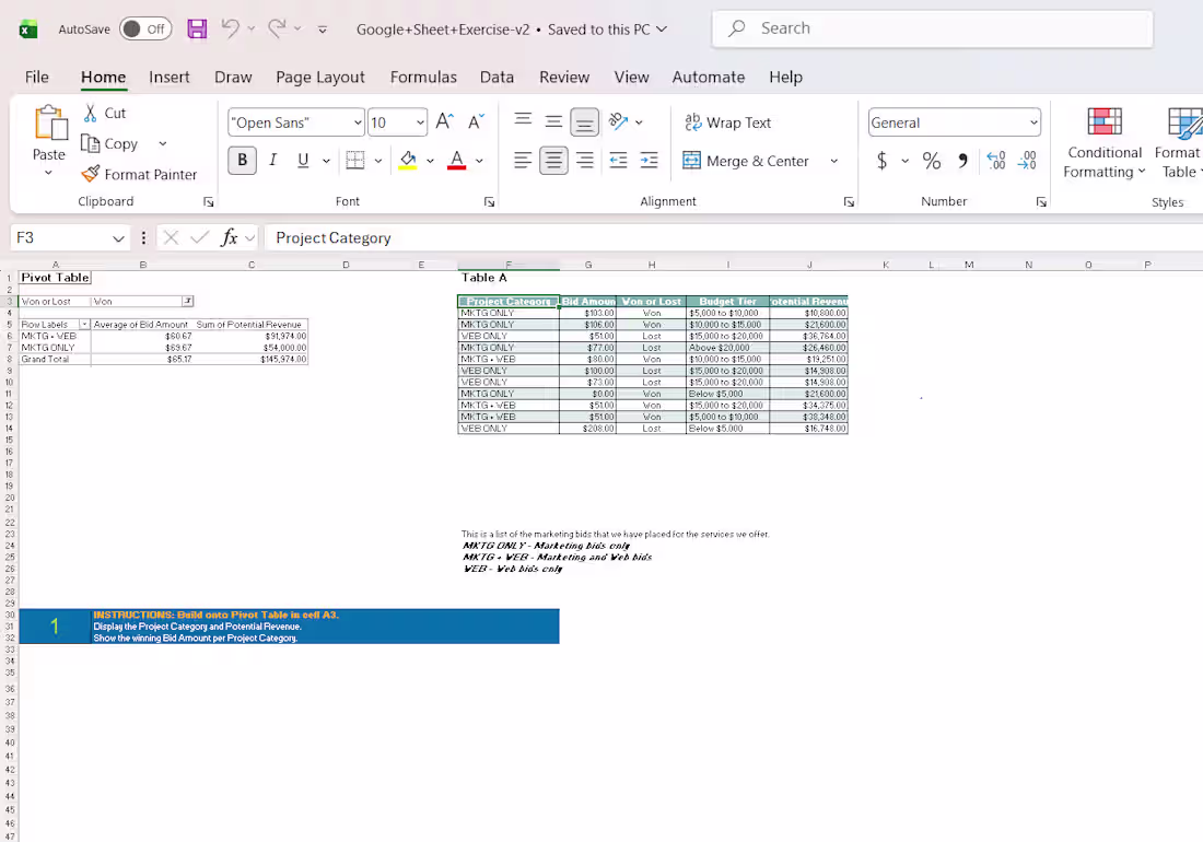 Cover image for Excel complex tables