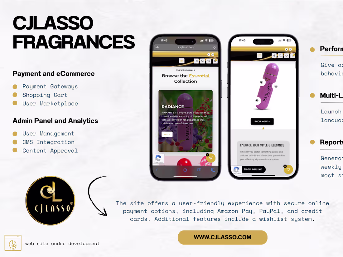 Cover image for CjLasso | Fragrances