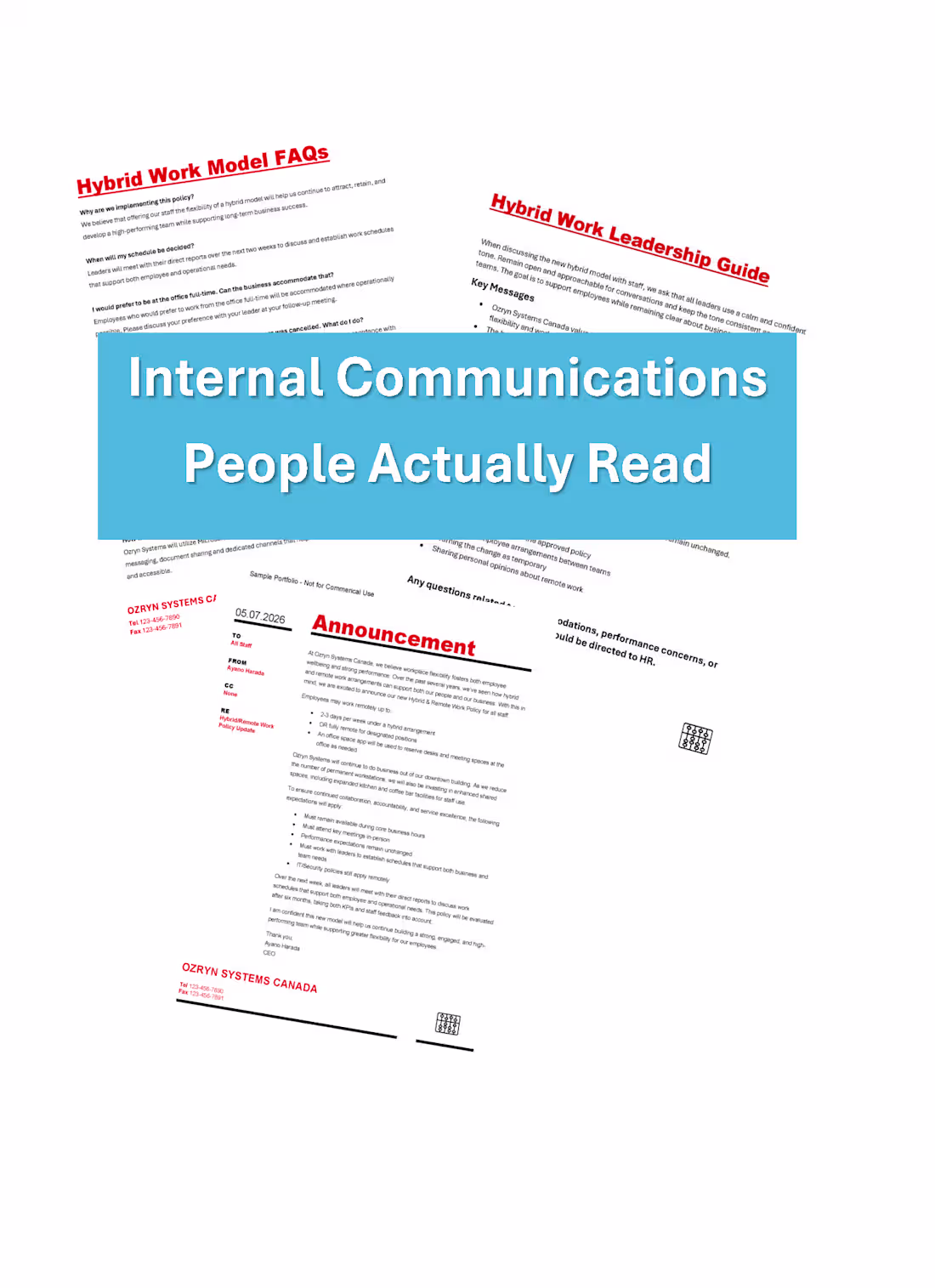 Cover image for Internal Communications