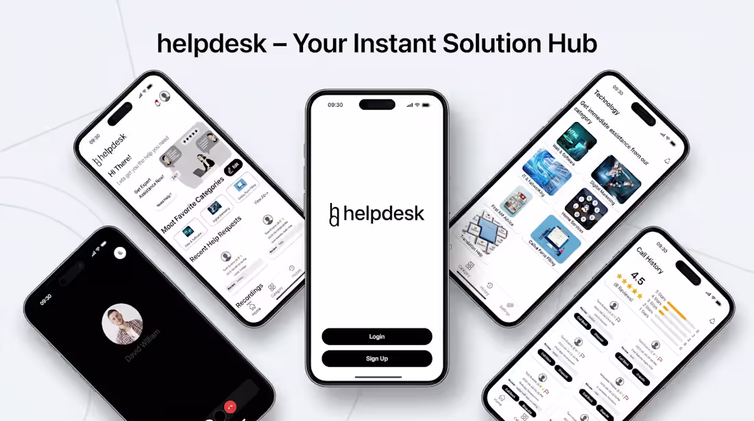 Cover image for HelpDesk Instant Help a real-time