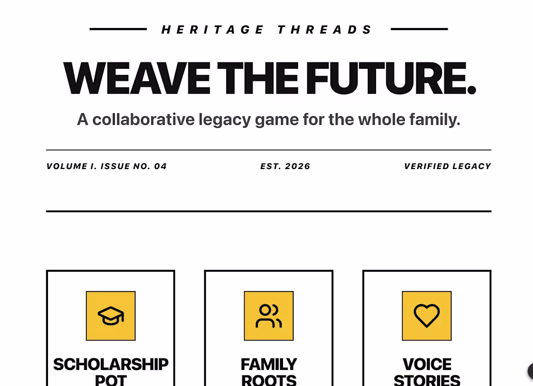 Cover image for Accessible Family Reunion Scholarship App