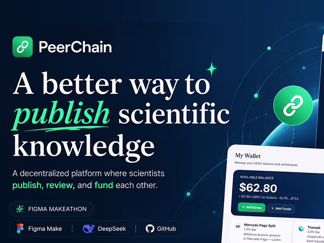 Cover image for Revolutionize Scientific Publishing with PeerChain Blockchain