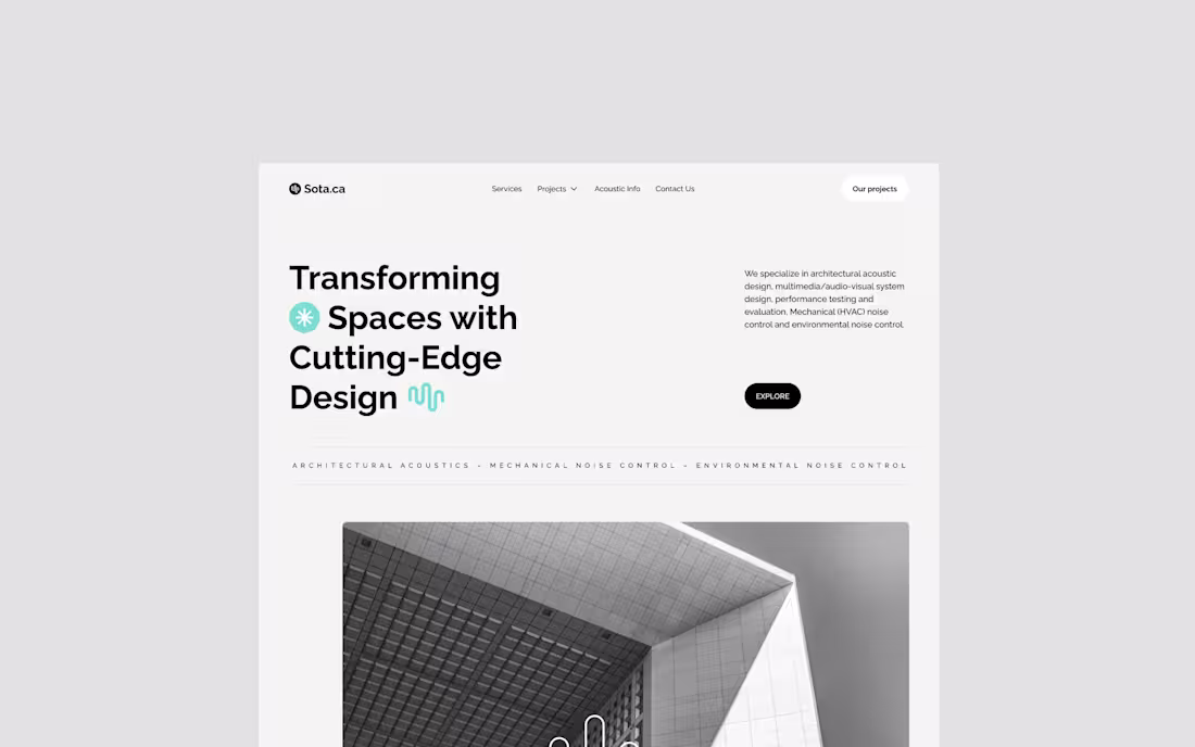 Cover image for Sota.ca — Responsive Website