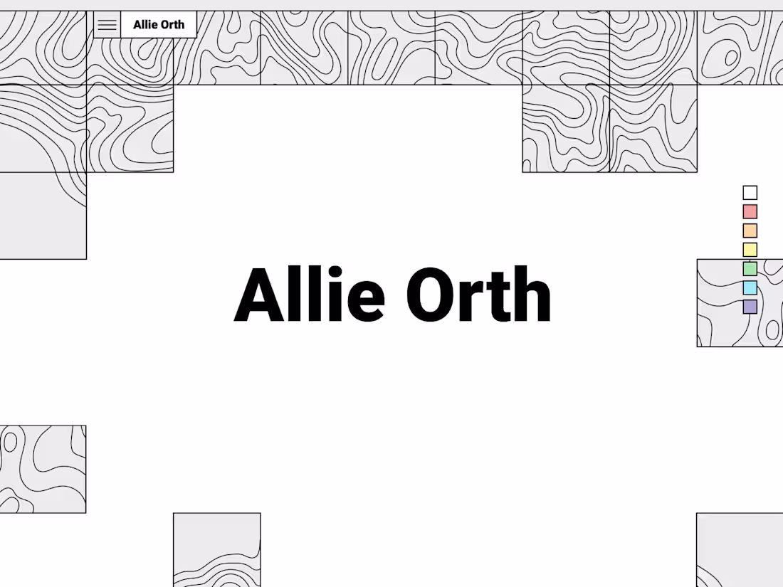 Cover image for Allie Orth Portfolio
