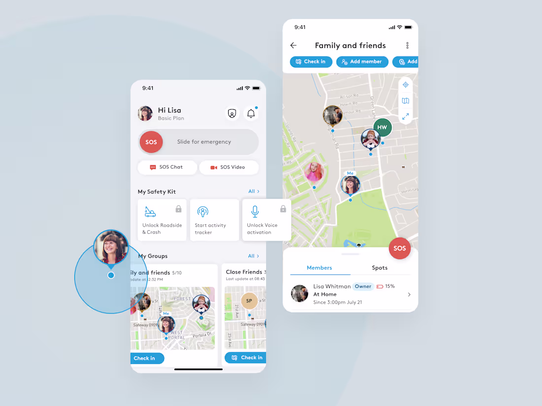 Cover image for Location Sharing in SoSecure App