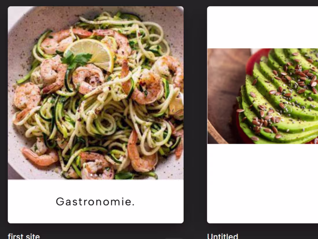 Cover image for Web design for food industry