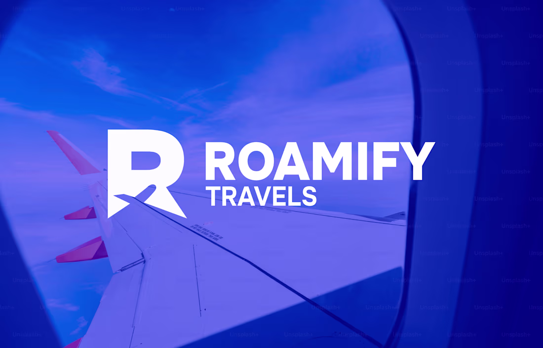 Cover image for Roamify Travels | Logo and Brand Identity