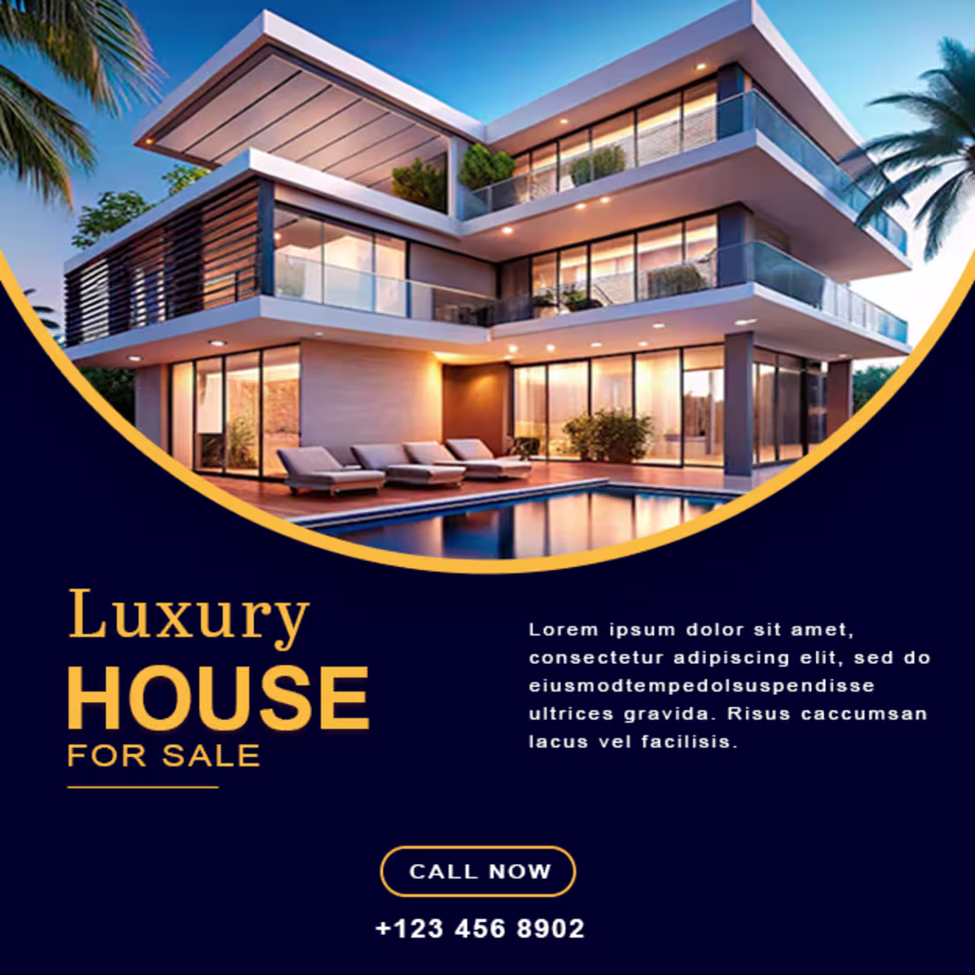 Cover image for Real estate post design.