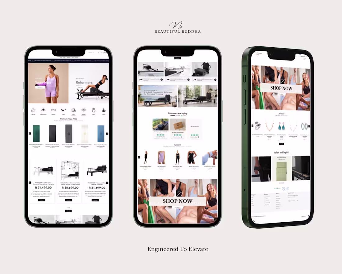 Cover image for My Beautiful Buddha — Shopify Store Design