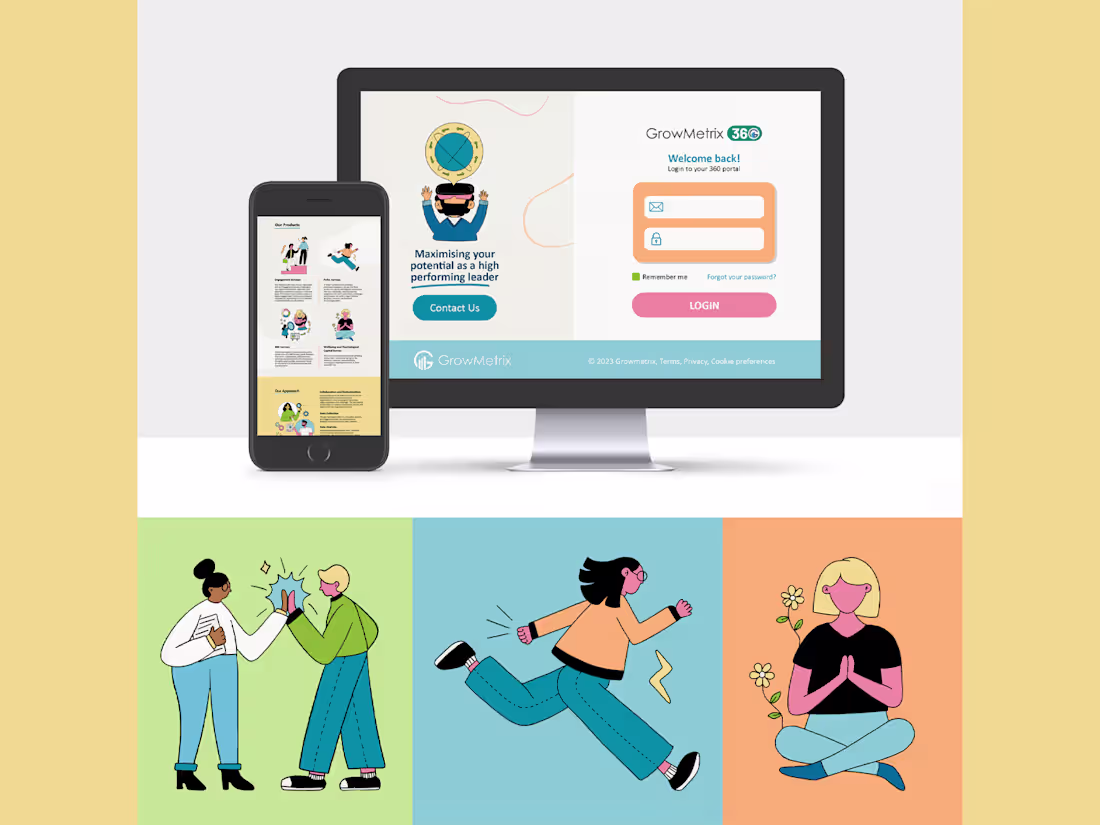 Cover image for UI templates and custom illustrations