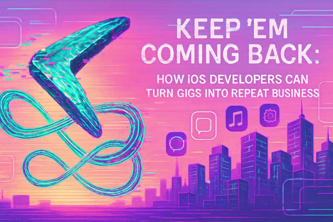 Cover image for Keep 'Em Coming Back: How iOS Developers Can Turn Gigs Into Repeat Business