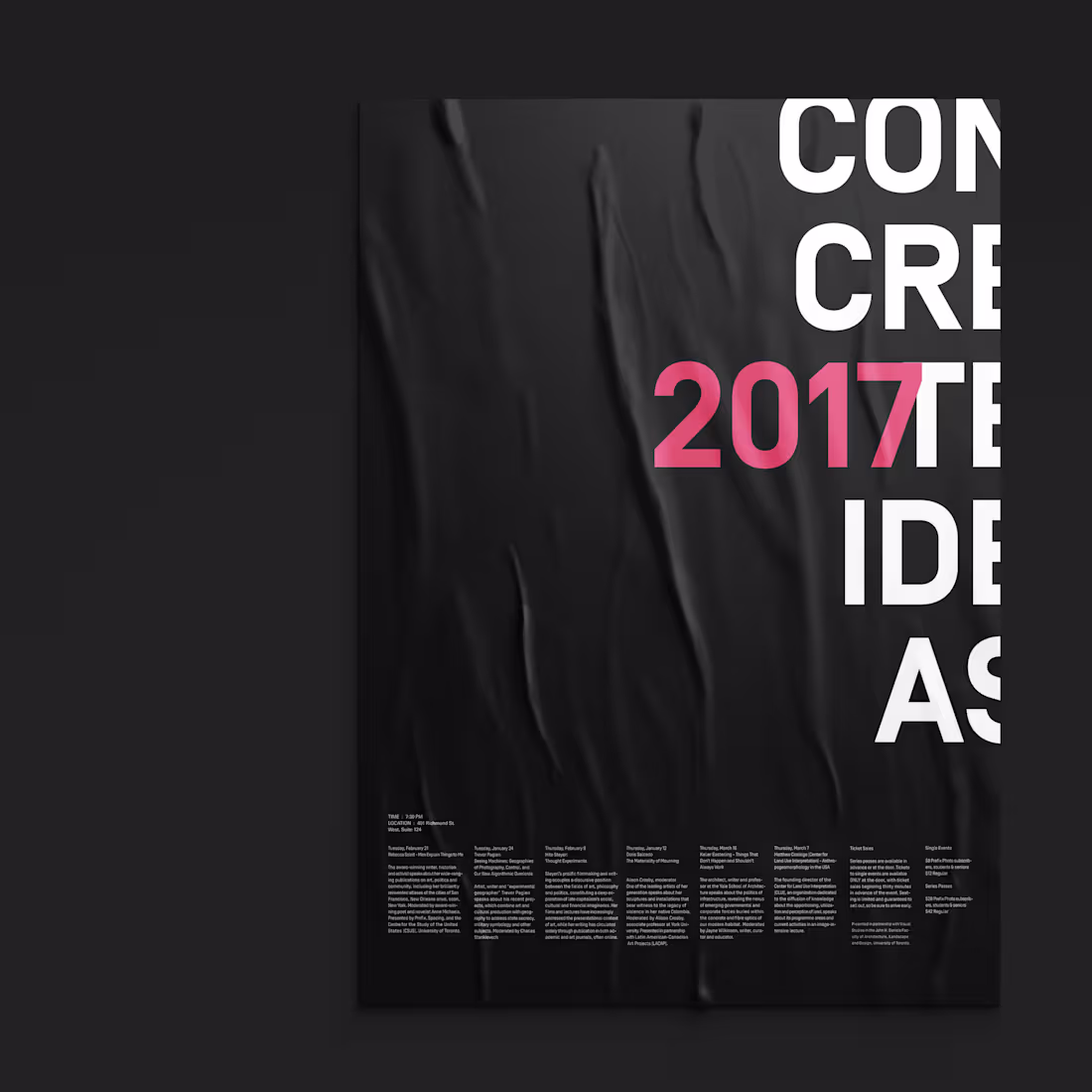 Cover image for Concrete Ideas Speaker Series