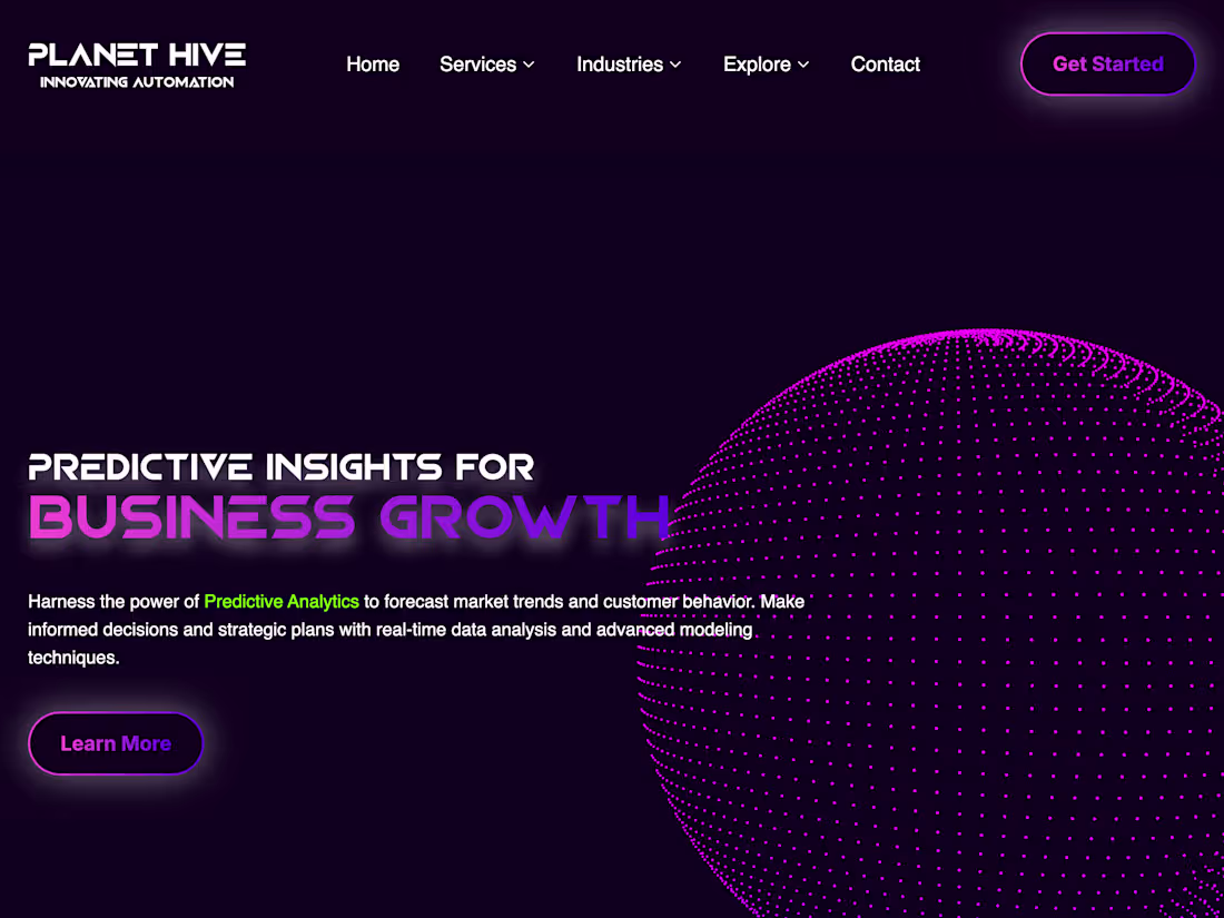 Cover image for AI Solutions for SMBs & Enterprises | PlanetHive AI