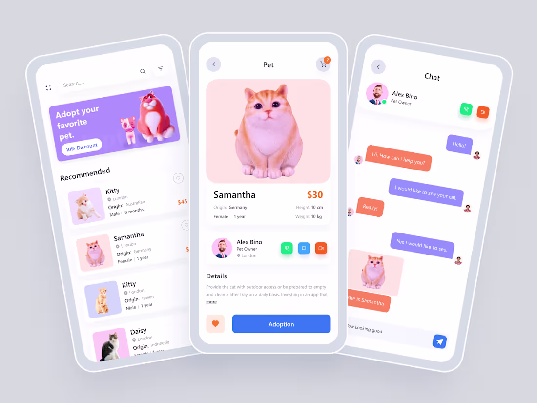 Cover image for Pet Adoption App