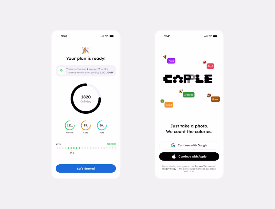 Cover image for Capple: Tracking Calories App
