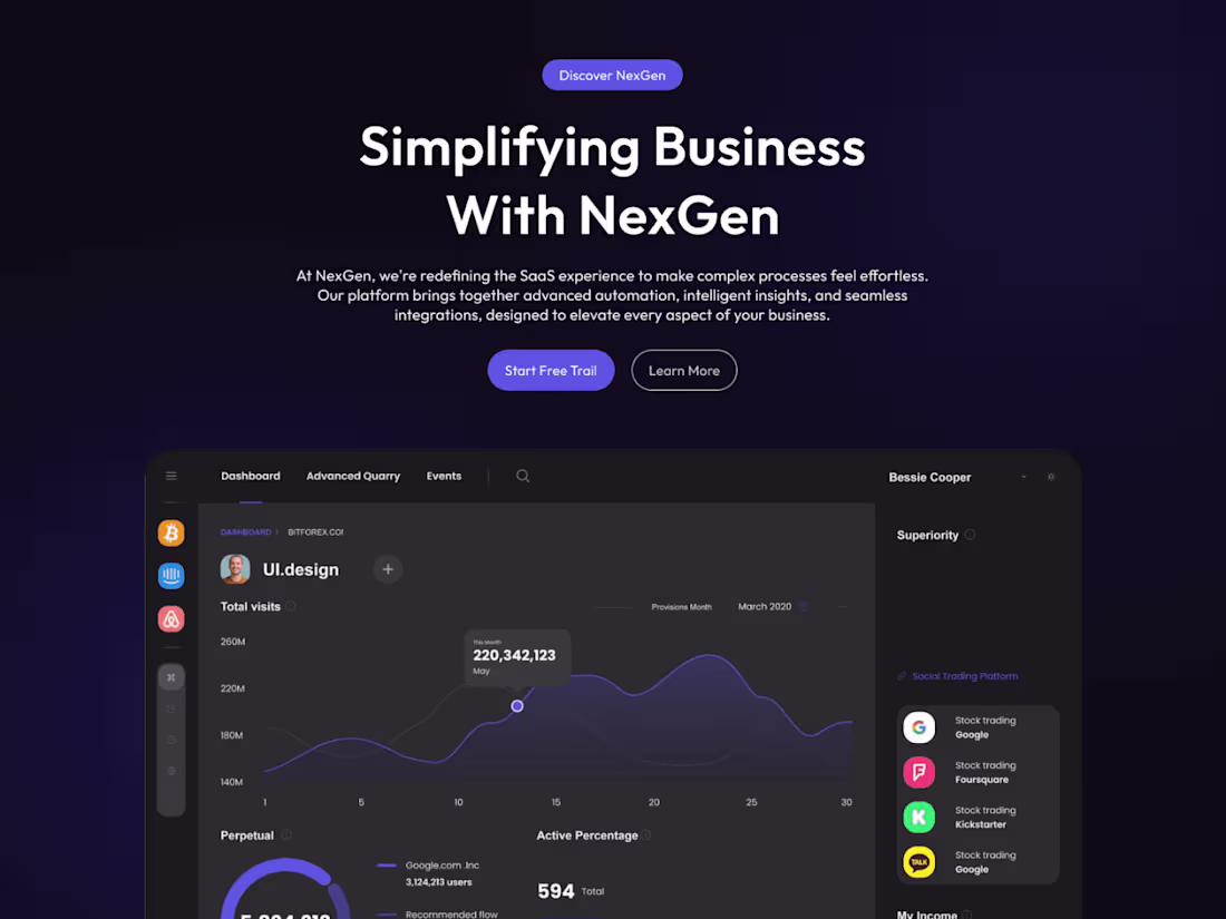 Cover image for Landing Page (Design and Development)