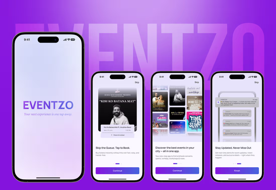 Cover image for Eventzo Mobile Application