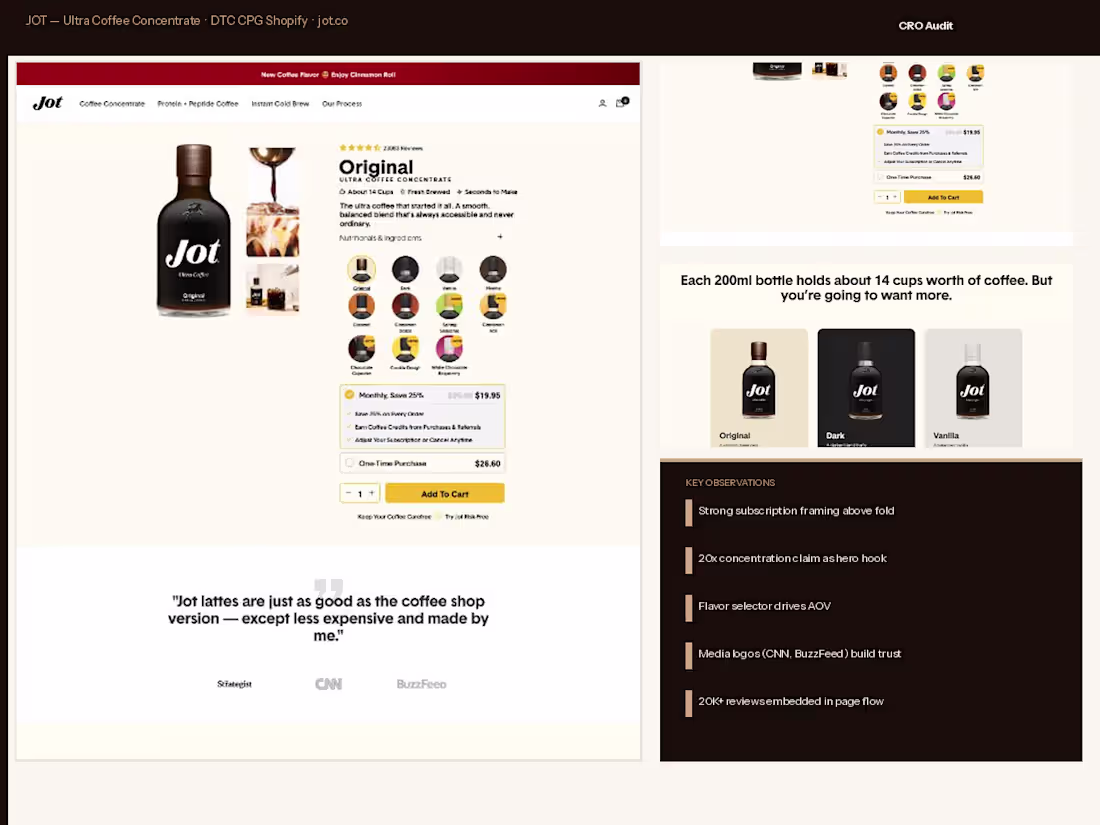 Cover image for JOT Coffee

Jot already had proof.