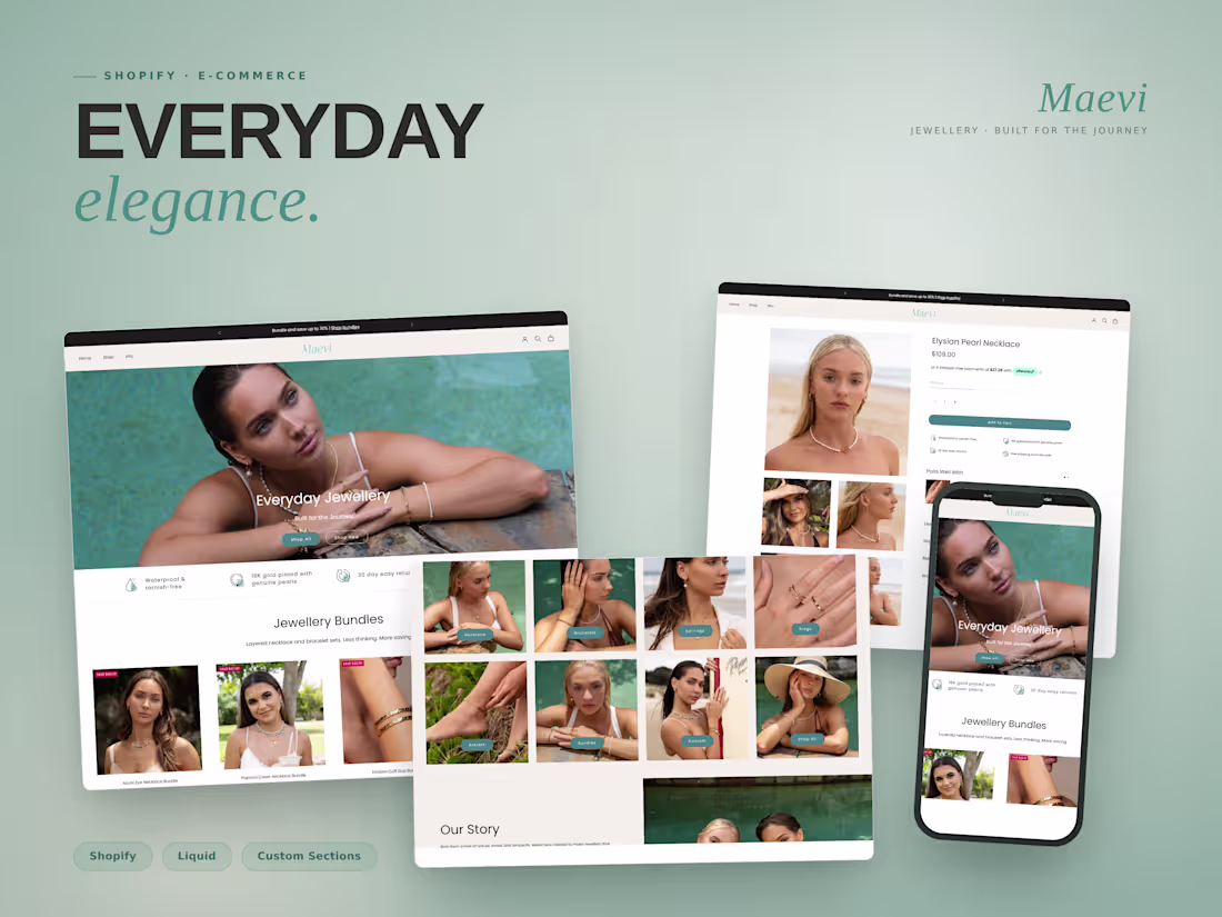 Cover image for Maevi is an Australian everyday-jewellery