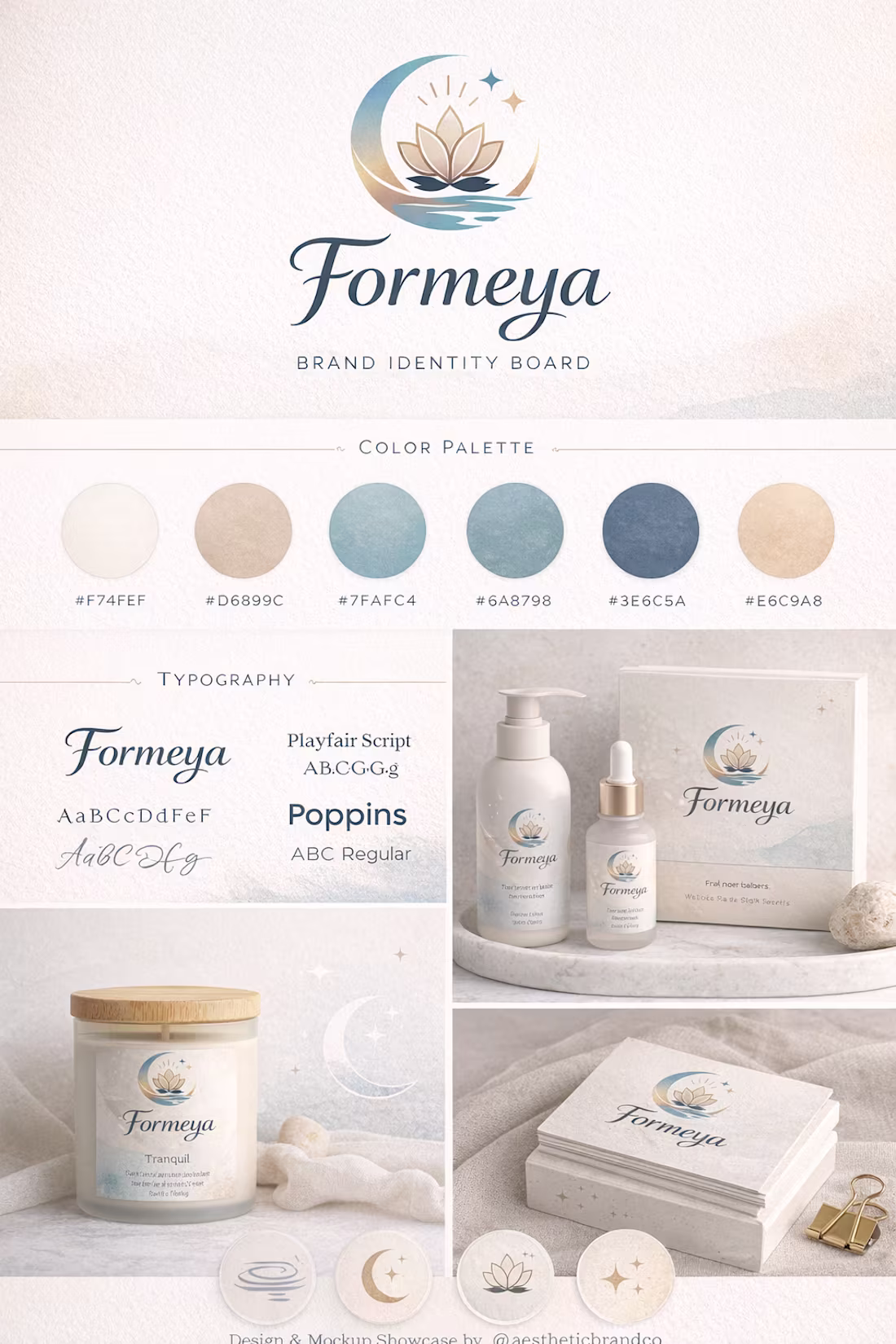 Cover image for Brand Identity mood board 