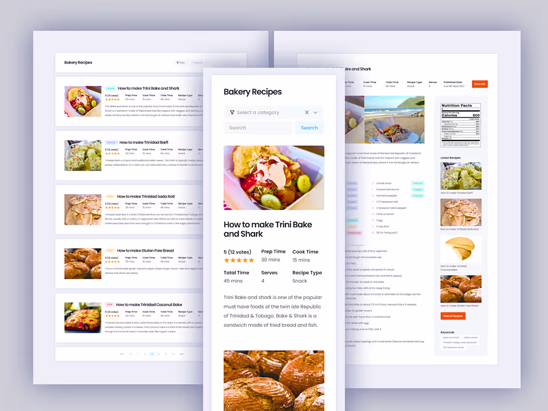 Cover image for Blog Design :: Classic Bakes
