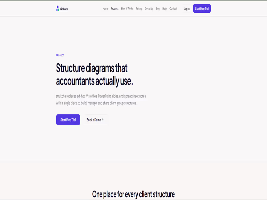Cover image for Strukcha - Ownership Structure SaaS