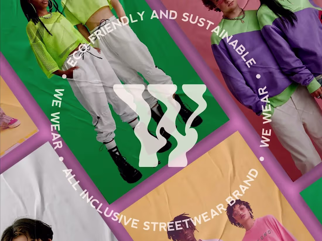 Cover image for We Wear - Brand Design for Unisex Clothing Brand
