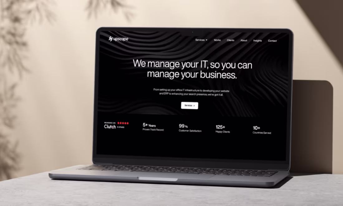 Cover image for Corporate Website for IT &