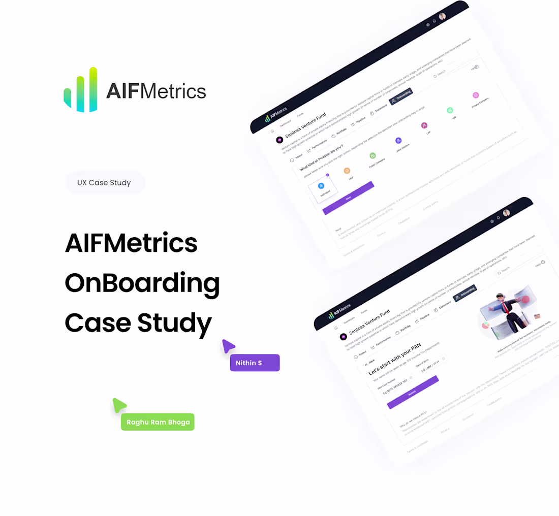 Cover image for AIFMetrics Onboarding
