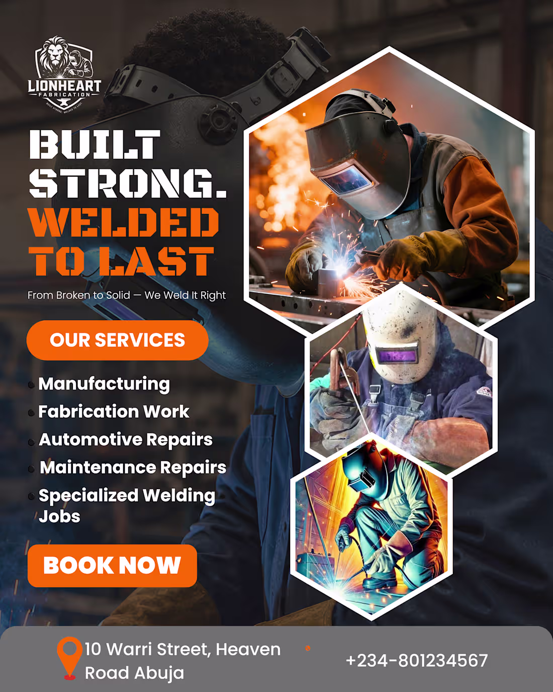Cover image for I designed this professional welding
